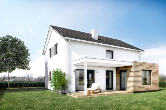 Modulhaus PURE mit Satteldach