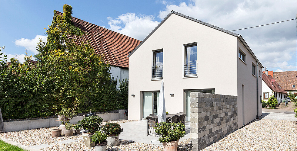 Fertigbau modern mit tradition beilharz haus