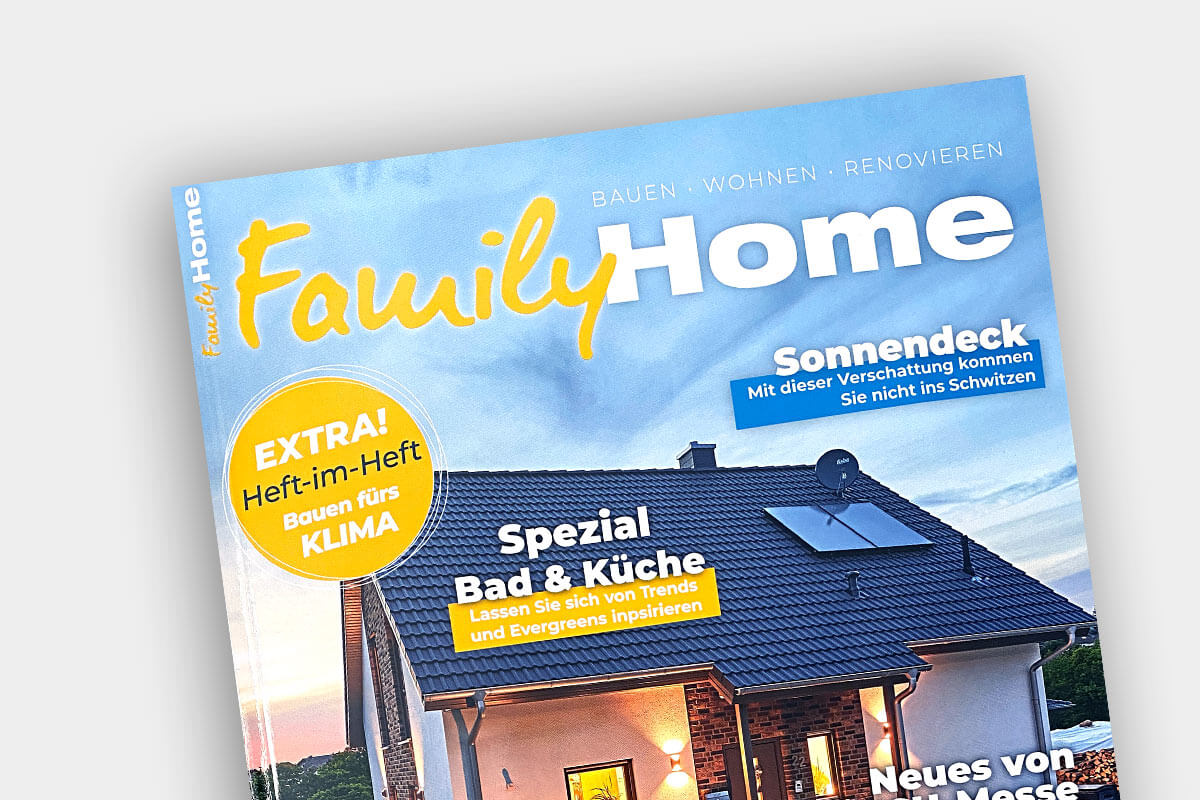 FamilyHome – Bauen fürs Klima 07-08/2021